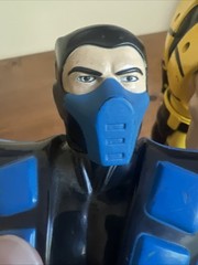 Toy Island Mortal Kombat 10″ SUB ZERO – SCORPION -Vintage Mortal Kombat Figures
