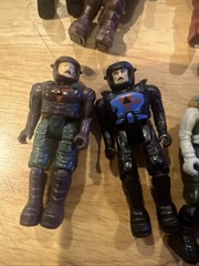 vintage STARCOM LOT of 12 FIGURES Few Accessories