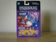 Transformers – Heroes of Cybertron – Gen. One – 2001 – Complete Set of 10 – MOC