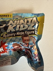 Ninja Kidz Mystery Action Figure Kids Toy Series 1 Ninja Action NEW