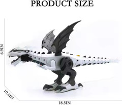 Interactive Spray Dinosaur Toy – Bionic Walking, Light & Sound Effects for Kids