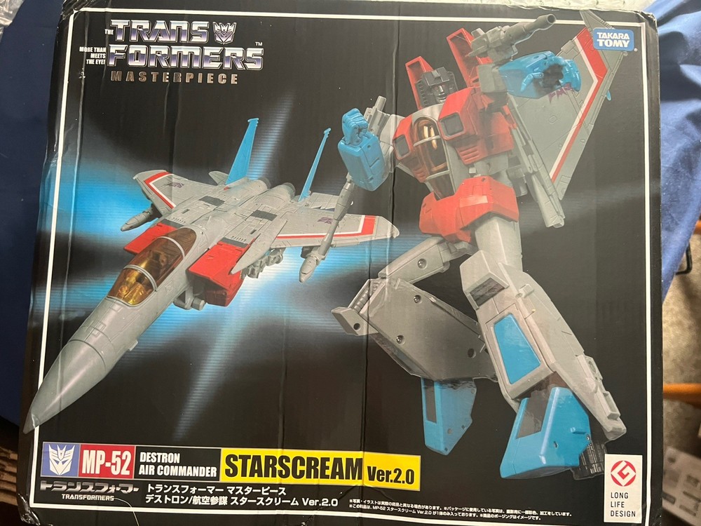 Transformers Masterpiece MP-52 Starscream 2.0 Ver Action Figure