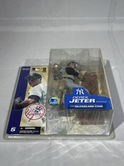 Derek Jeter McFarlane MLB Series 5 New York Yankees Grey Uniform. New