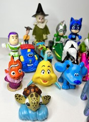 Toy Box Action Figure Vehicle Lot Disney PJ Mask Finding Nemo 28pc Mixed Lot # 3