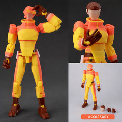 3D Printed Superheroes Invincible Rex Splode Action Figure 5.5 Inches MultiJoint
