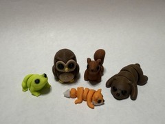 NEW! 3D Printed Articulated/Flexible Animals! Multiple Sizes!
