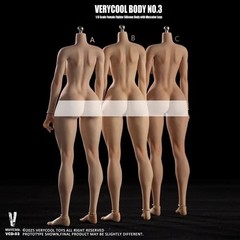 VERYCOOL VCD-03B 1/6 Big Bust Female Normal Plump Doll Body 12” Action Figure