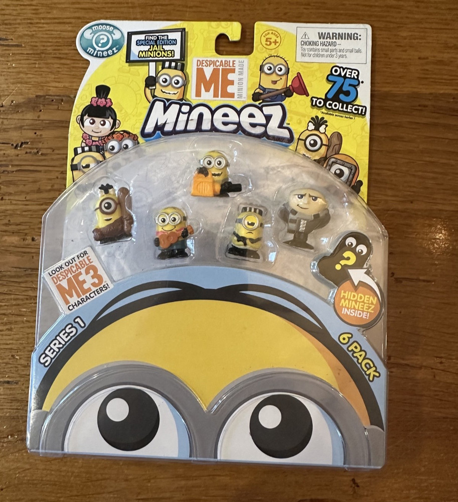 Despicable Me Mineez New in Package Minions Illumination (M1)