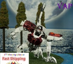 New IN BOX TRANSFORMER DINOBOT TransArt BWM-10 TransMetal II ALLOY 10 INCH USA