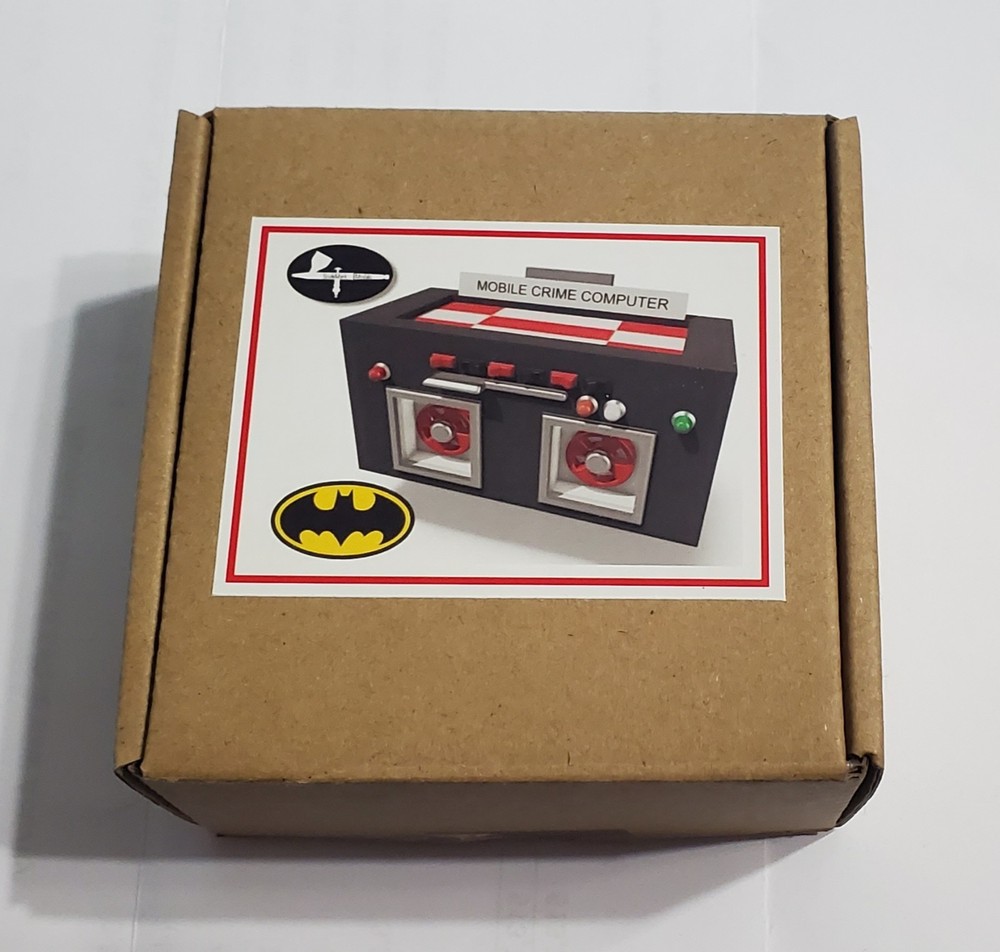 Fanhome Batmobile – Custom Battery Operated Mobile Crime Computer – Never Used