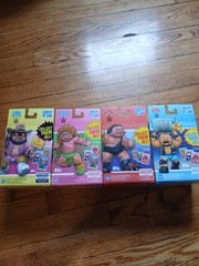 MIB WWE x GPK SET 4 SAVAGE WARRIOR ANDRE AUSTIN GARBAGE PAIL KIDS RARE TOPPS 👀