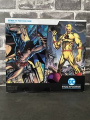 DC Comics Multiverse Mcfarlane Batman Zoom Flashpoint Wayne Autograph Johns New