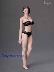 LDDOLL EU28L 1/6 Finger Bone Seamless Silicone Body 12″Female Figure Fit OB Head