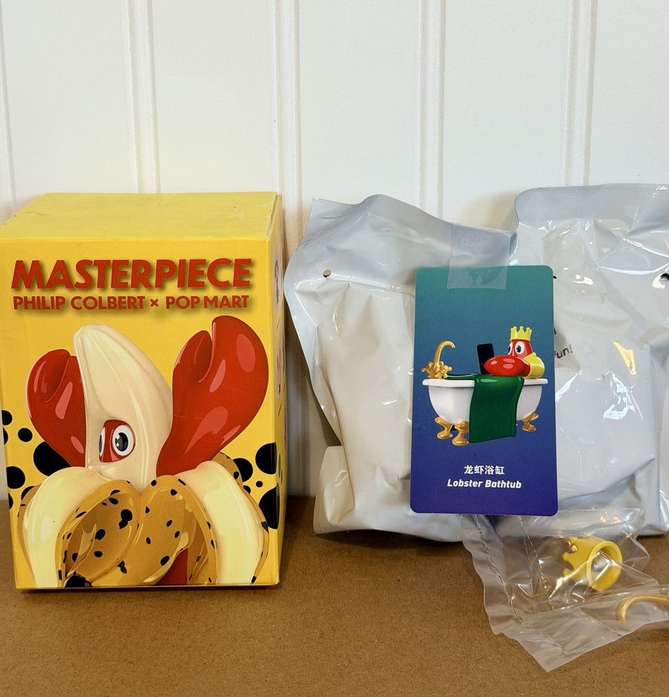 Pop Mart Philip Colbert Artist Masterpiece Series – Lobster Bathtub Art Figure