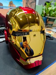 Autoking Iron Man Mk5 1:1 Helmet Wearable Voice Touch RC Mask Cosplay New Ver.