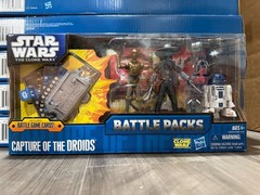 2011 Hasbro Star Wars The Clone Wars Capture Of The Droids Battle Packs