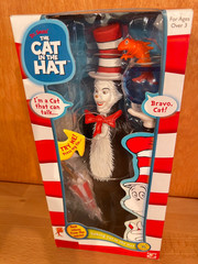 Dr. Seuss’ The Cat in the Hat Movie Talking Action Figure Play Along 2003 NEW