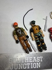 Vintage GI Joe Cobra Lot Action Figures w/Accessories Hasbro 80s & 90s