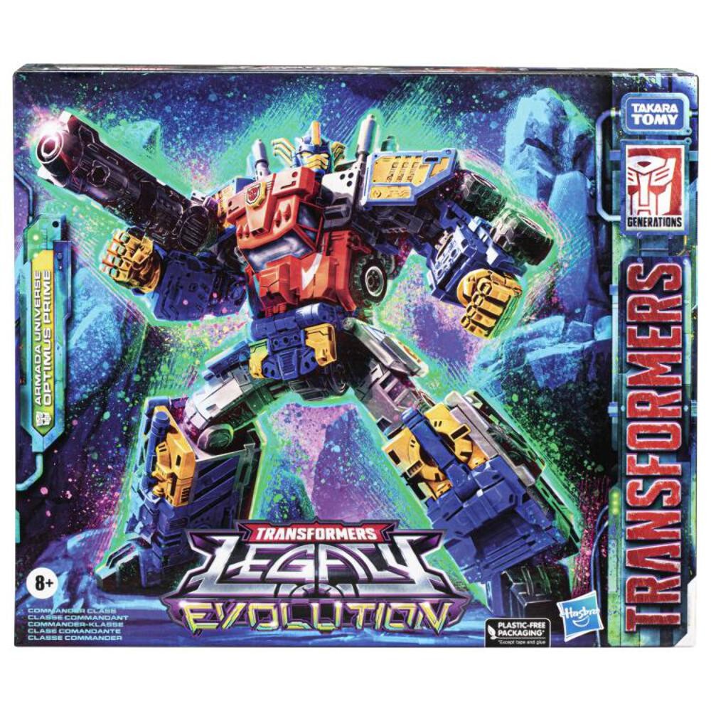 Transformers Legacy Evolution Commander Class Armada Universe Optimus Prime US