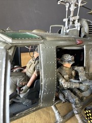 Air America UH‑1C Huey Helicopter 21st Century Toys / Ultimate Soldier 1:18