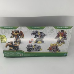 New Transformers Dinobot Adventures Predaking Grimlock Snarl 3 Piece Set
