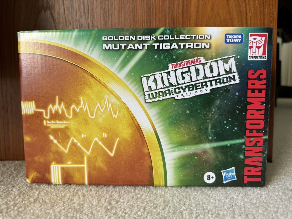 Transformers Kingdom Golden Disk Collection Voyager Tigatron Brand New