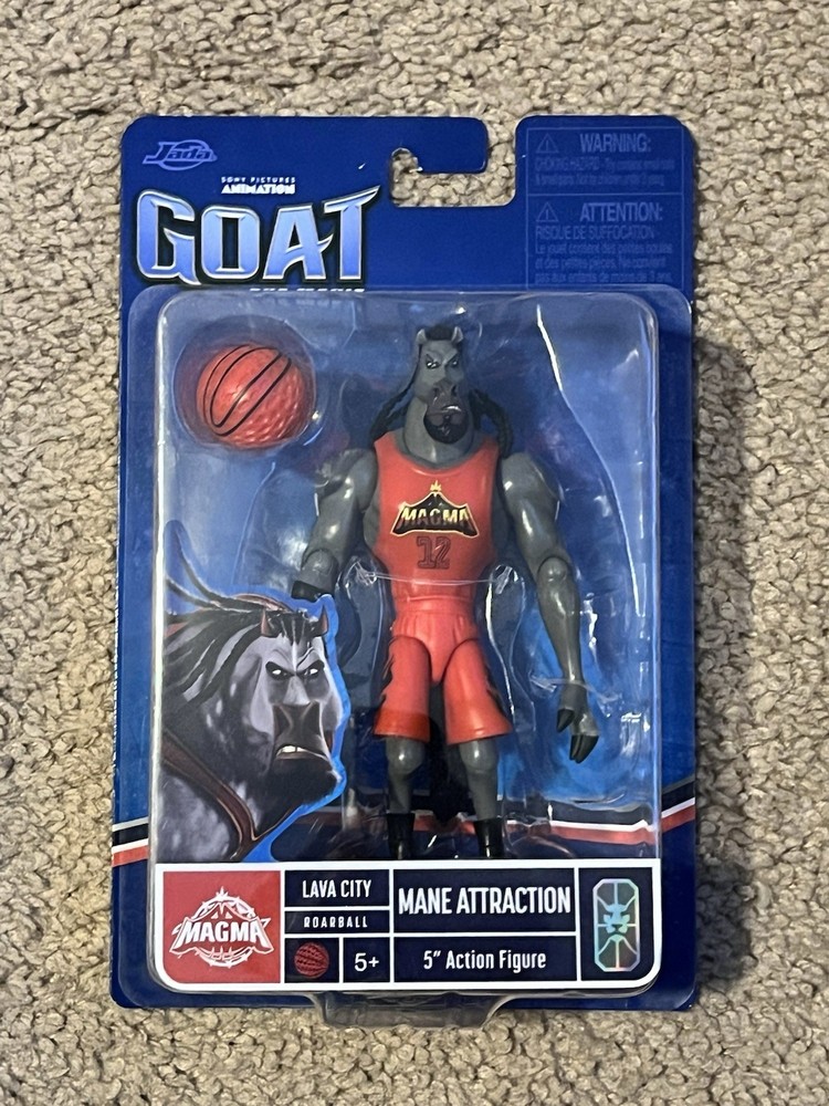 2026 Goat The Movie Mane Attraction 5″ Figure with Roarball Jada Toy NEW