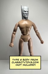 You Have Eaten Well Man Custom Action Figure Head 1:9 or 1:6 Mego