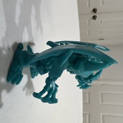 Yu-Gi-Oh Obelisk The Tormentor Blue Monster Plastic Mini Action Figure Anime Toy