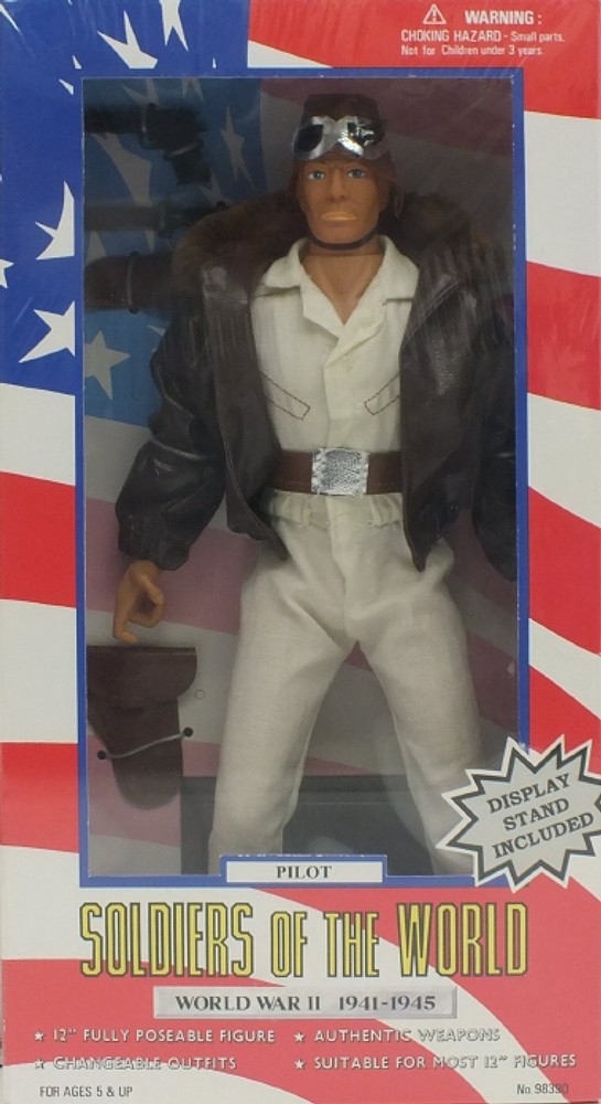 Hard to find 1996 K-Mart Exclusive. Solders Of The World Pilot. World War II 194