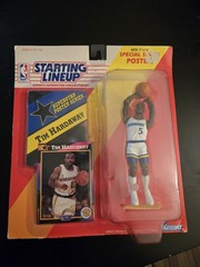 🏀1992 KENNER SLU Starting Lineup NBA🏀 Golden State Warriors ~ Tim Hardaway