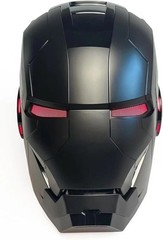 1:1 MK5 Iron Man Deformable Voice Control Wearable Helmet Matte Black Stock