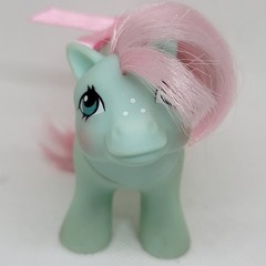VINTAGE 1985 G1 My Little Pony – BABY CUDDLES from Baby Buggy Playset *READ*
