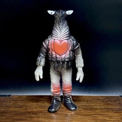 Popy King Zaurus Pegassa Alien Ultraman Sofubi Figure Vintage Japan 16.5cm
