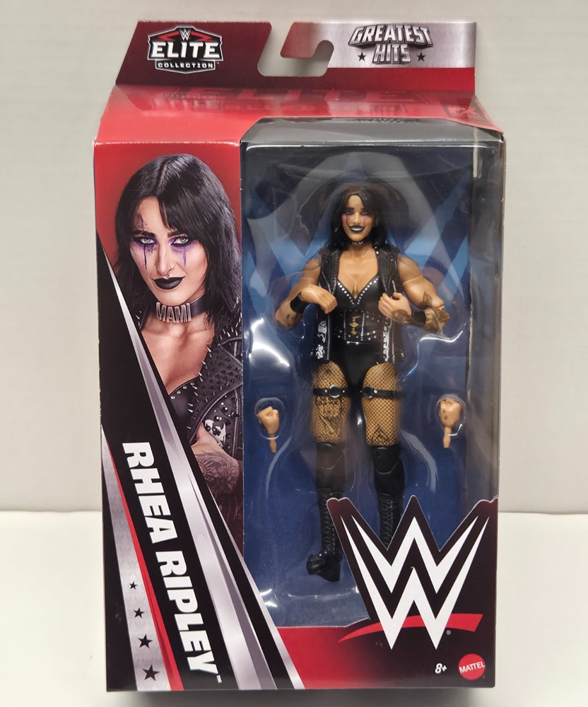 RHEA RIPLEY – WWE Mattel Elite Collection Greatest Hits Figure NEW / MINOR WEAR