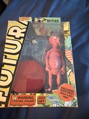 Futurama Toynami Figure Nudar Complete Santa Robot Build A Bot BAF