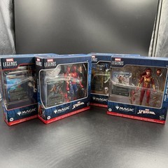 Marvel Legends Magic the Gathering SPIDER-MAN 6″ Figure Set of 4 With Cards