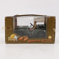 The Ultimate Soldier Xtreme Detail MB Military Jeep & Driver 1:18 Scale 10140