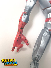 Spider-Man Animated Series Red/Silver Glider Spider Charged(2008, Hasbro) Figure