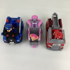 Paw Patrol Bundle Figures Vehicle Lot Skye Chase Police Marshall Fire Truck