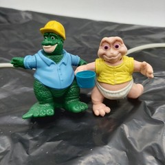 McDonalds Disney Toys The Dinosaurs TV Show Sinclair Dad & Baby 90’S