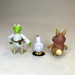 Disney Parks Star Wars Muppet Action Figure Mix Lot – Kermit, Bean & Camilla