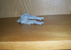 ORIGINAL Star Wars Legacy Millennium Falcon Top Gun Quad Cannon & Missiles