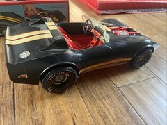 Mattel Big Jim LAZERVETTE Double Trouble Sports Car / Attack Machine w/ Box 70’s