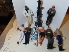 Huge lot of GI Joe 1:6 figures Jeep accessories clothes footlockers very cool