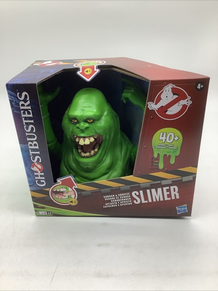 Ghostbusters Slimer Squash & Squeeze Makes 40+ Sounds NIB
