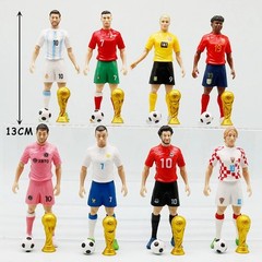 Football Soccer Cristiano Ronaldo A 7 Inch Action Figure Kids PVC Model Toy Doll