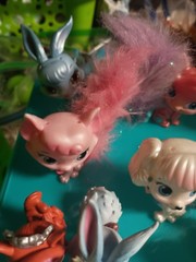 Disney Princess Palace Pets Furry Tail Lot of 11 Cats Dogs Horse Elephant