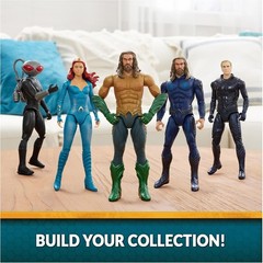 Aquaman, Black Manta Action Figure, 12-inch, Detailed Sculpting, Movie Stylin…