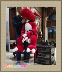 Huge Guilmon Plush Doll Digimon Digital Monster Cosplay Toy Decor Gift 80/130CM